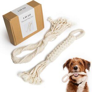 Natural, Non-Toxic Cotton Rope Toys for Small and Medium Dogs | 2-Pack | Include